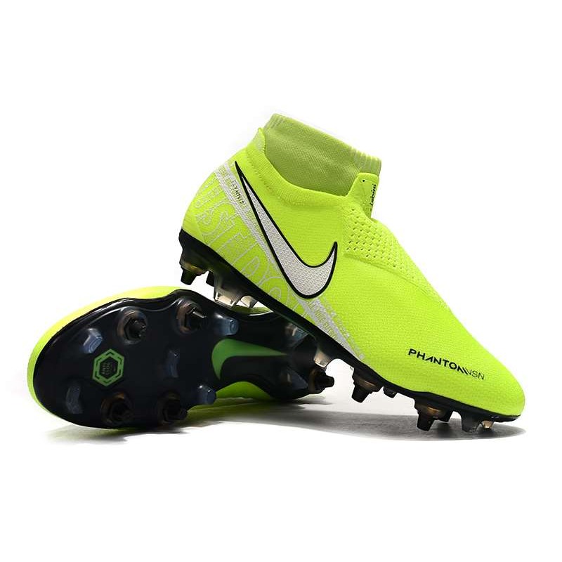 Nike Phantom Vision Elite DF SG PRO Anti Clog Zelená Bílý